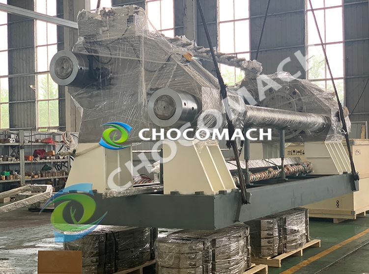 全自動(dòng)液壓榨油機(jī)及可可加工產(chǎn)線整裝出海——兆格環(huán)保再啟全球征程